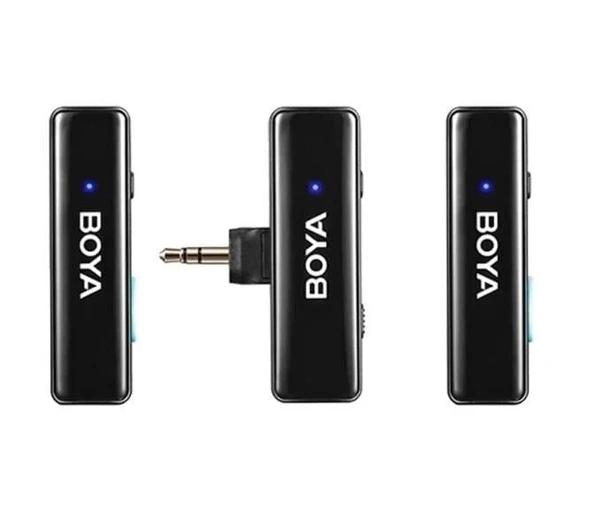Boya BoyaLink All-in-one Çift Kanal Kablosuz Mikrofon - Resim 2