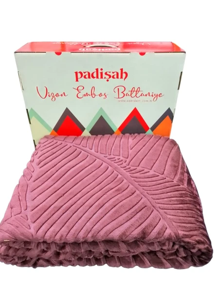 PADİŞAH EMBOSS TEK KİŞİLİK BATTANİYE TAWNY PORT ürün görseli