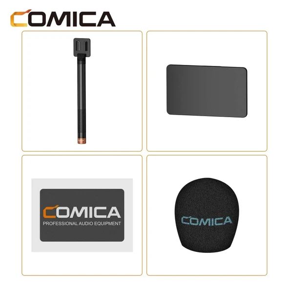 Comica HR-WM Kablosuz Mikrofon İçin El Tipi Adaptör - Resim 3