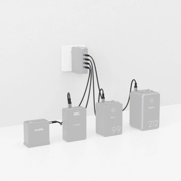 SmallRig 4908 240W USB-C (Düz)Güç Kablosu (100 cm) - Resim 3