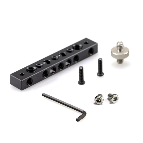 SmallRig 1091 Baseplate Barı 1/4 İnç ve 3/8 İnç Vida Deliği - Resim 2