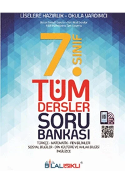 2025 Adım Adım Işıklı 7. Sınıf Tüm Dersler Soru Bankası Bilal Işıklı Yayınları