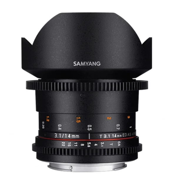 Samyang 14mm T3.1 ED AS IF UMC II Lens (Canon EF) ürün görseli