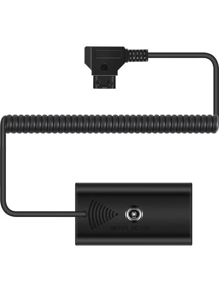 Andoer D-Tap - NP-F550 / F970 DC5521 Sahte Pil Güç Kablosu  Sony Atomos Ninja V Monitör ( 80 cm) - Resim 4