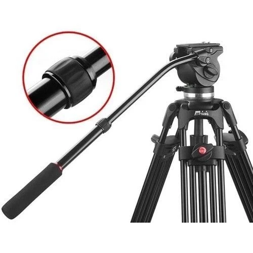 Jieyang 0606B 185cm Profesyonel Video Tripod - Resim 2