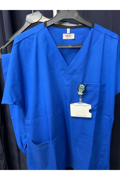 DOKTOR HEMŞİRE SCRUBS ÜNİFORMA LİGRALI - 3
