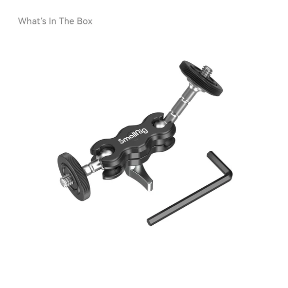SmallRig 3238B Mini Magic Arm Evrensel Bilyalı Kafa - Resim 7