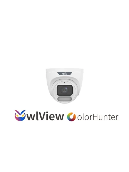 Uniview IPC3622LE-ADF28K-WP 4mp 2.8mm Sabit Lens Sesli H.265+ ColorHunter Wise-ISP IP Dome Kamera ürün görseli