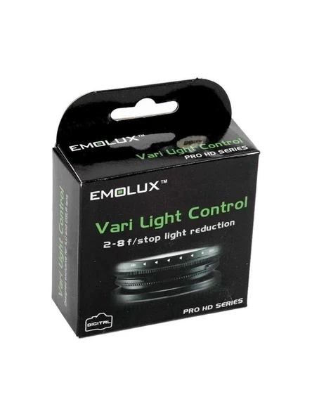 Emolux 52mm Nd Fıltre 2-8 F/stop Varıable ürün görseli