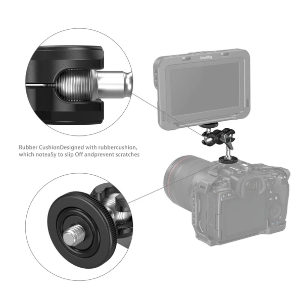 SmallRig 3238B Mini Magic Arm Evrensel Bilyalı Kafa - Resim 2