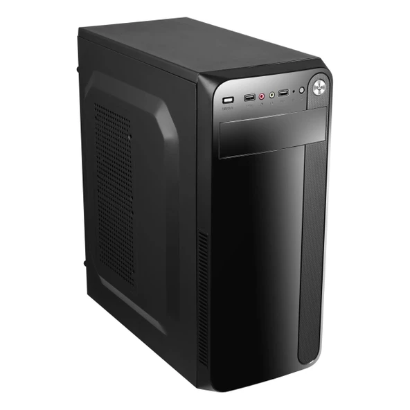 Hiper K-730E USB 2.0 ATX Mid Tower Siyah Kasa - Resim 2
