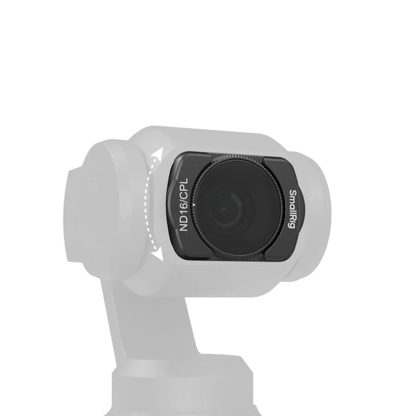 SmallRig 4776 DJI Osmo Pocket 3  için VND2-5 /  ND16/CPL / LPF Filtresi / Ekran Koruyucu Filtre Kiti - Resim 4