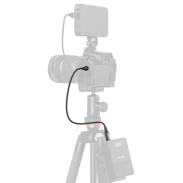 SmallRig 5113 240W Led Ekranlı Güç Kablosu (100 cm) - Resim 4