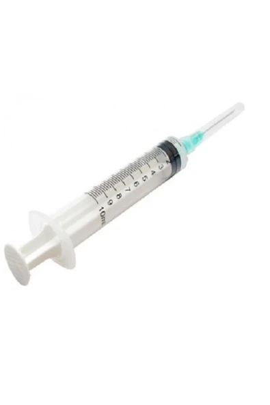 Steril Enjektör 10 Cc 21g 10 ml 45adet Yeşi Uç- - 2