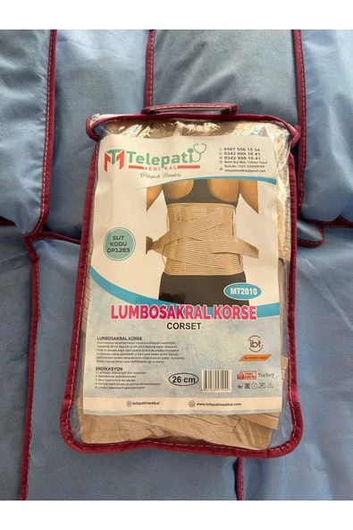 LUMBOSAKRAL BEL FITIĞI KORSE 5 ADET - 1