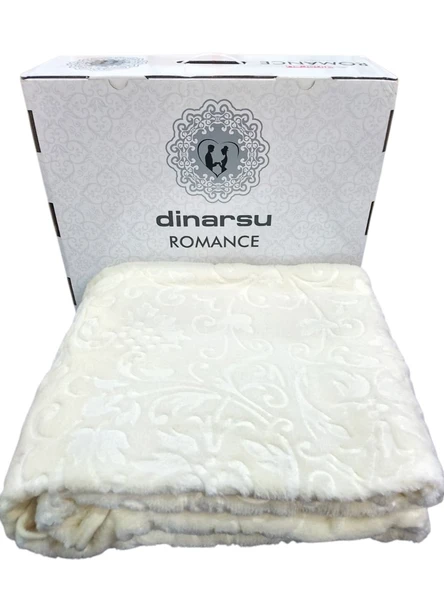 ROMANS EMBOSS TEK KİŞİLİK BATTANİYE KREM ürün görseli