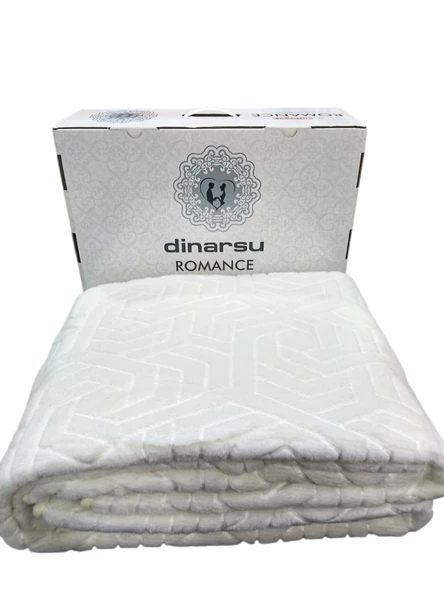 ROMANS EMBOSS TEK KİŞİLİK BATTANİYE KEMİK ürün görseli