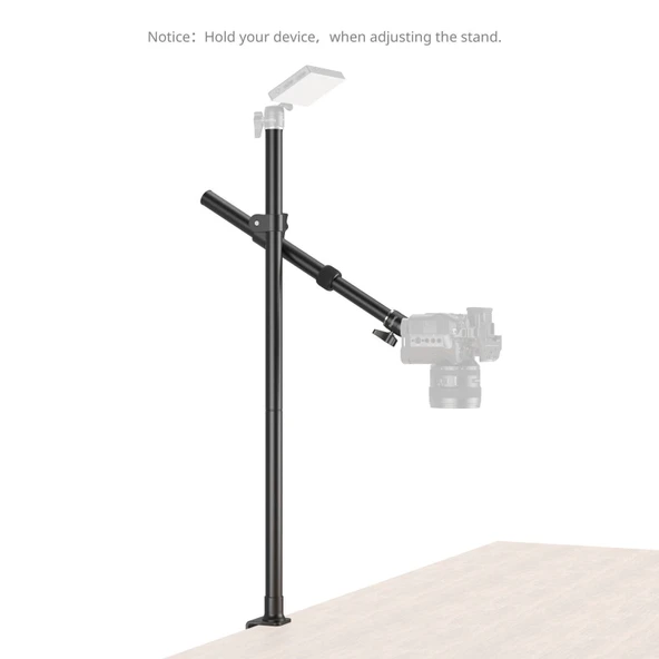 SmallRig 4938 Kameralar ve Telefonlar için Masaüstü Destek Kiti - Resim 2