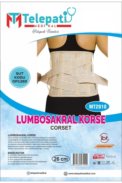 LUMBOSAKRAL BEL FITIĞI KORSESİ - 1