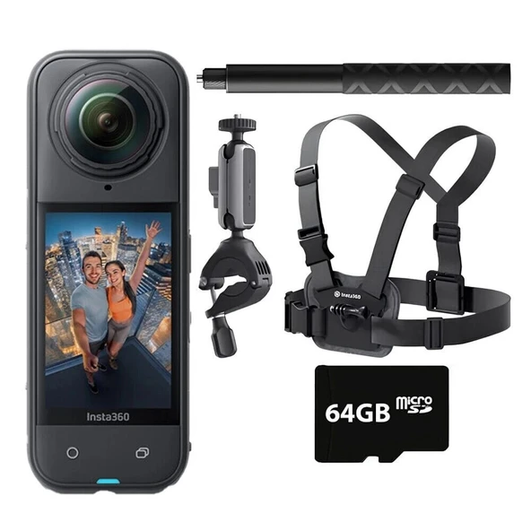 Insta360 X5 Bike Bundle Kit ürün görseli