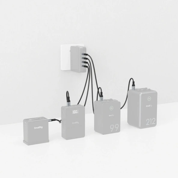 SmallRig 4908 240W USB-C (Düz)Güç Kablosu (100 cm) - Resim 3