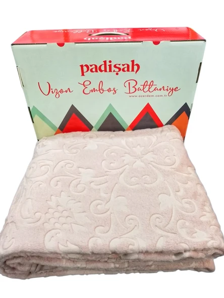 PADİŞAH EMBOSS TEK KİŞİLİK BATTANİYE PUDRA - 1
