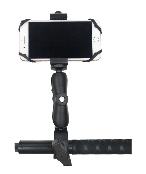 Oem Marka PT02 Tüm Aksiyon Kameralar ve Telefonlar için Montaj Kelepçesi - Resim 5