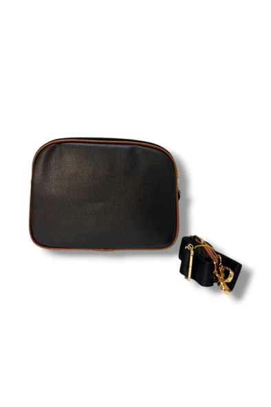 Cakgo 318-26 Deri 3 Bölmeli Çapraz Omuz Askılı Kadın Çanta - 11