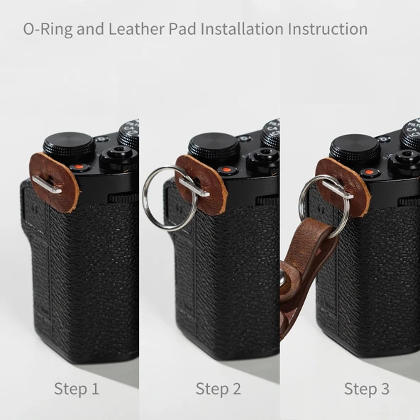 SmallRig 5057 Evrensel Örgülü Omuz Askısı (Gri) - Resim 5