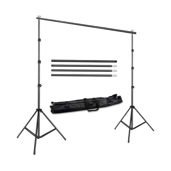 OEM 2x3m Greenbox Yeşil Fon ve Fon Standı - Resim 4