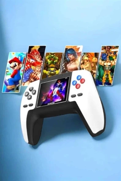 Game Stick Oyun Konsolu 520 Oyunlu Retro Oyunlu Led Ekran - 1