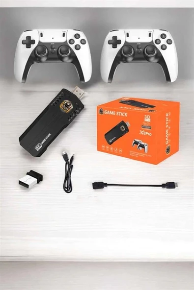 Game Stick Retro 8K ULTRA HD Video Oyun Konsolu Android Tv Özelliği - Resim 5