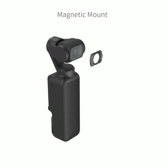 SmallRig 5122 DJI Osmo Pocket 3 için 1/4 Siyah Difüzyon & ND16 & CPL / 1/4 Siyah Difüzyon ve VND 2-5 /  6 Noktalı Yıldız - Resim 2
