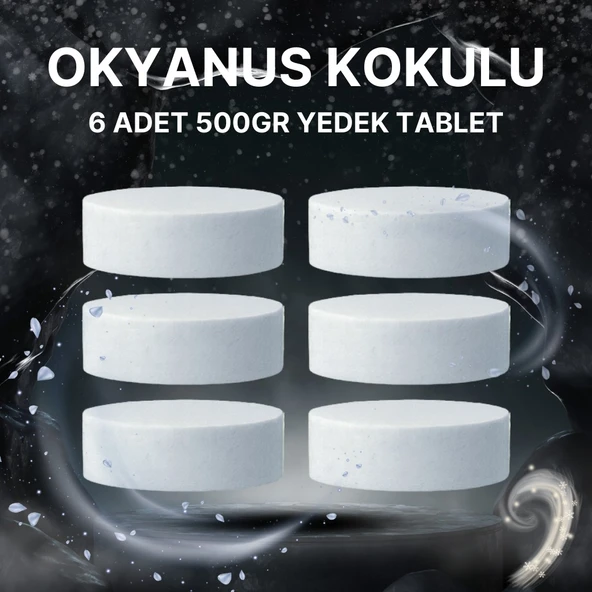 3 Adet 2x500 gr Nem Alıcı Rutubet Ve Küf Önleyici Yedek Tablet Okyanus ürün görseli
