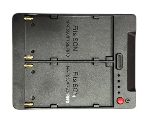 Andoer NPF-VM  NP-F550 / F750 / F970  Piller için  V-Montaj Dönüştürücü Adaptörü - Resim 2