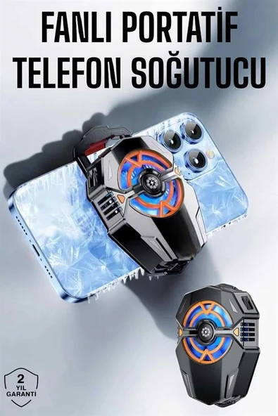 Telefon Soğutucu Fanlı Güçlü Motor Radyotör Soğutucu - Resim 2