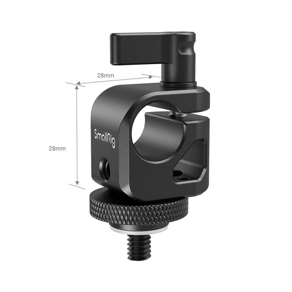 SmallRig 860B Tek 15mm Raylı Blok - Resim 3