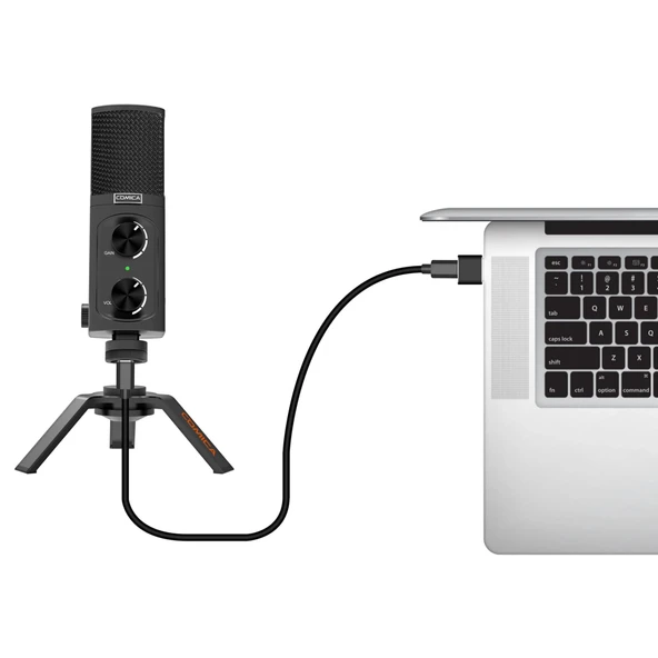 Comica CVM-USBC-A OTG USB-C'den USB-A'ya Adaptör - Resim 3