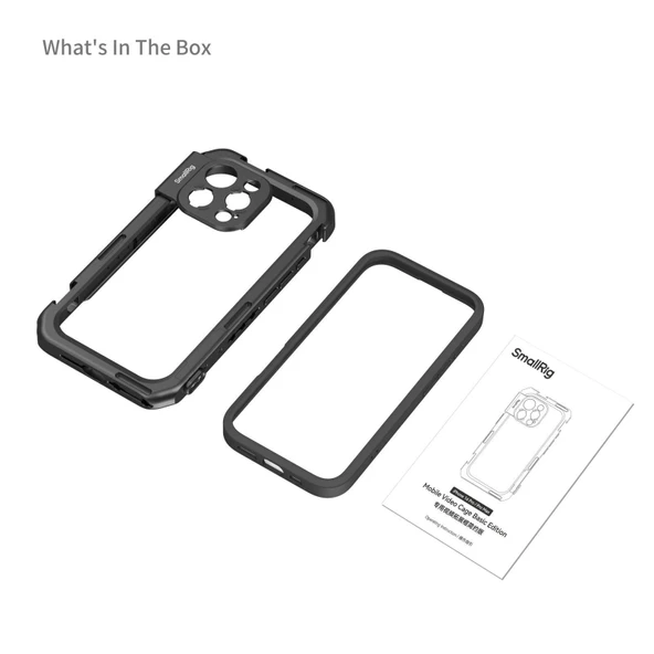 SmallRig 5008 iPhone 16 Pro için  Mobil Video Kafesi - Resim 5