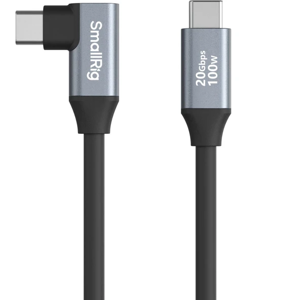 SmallRig 4790 USB-C (Düz) - USB-C (Açılı) Veri Kablosu (35 cm) ürün görseli