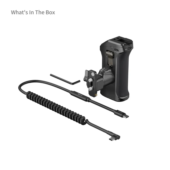 SmallRig 5235 Canon / Blackmagic Design Kameralar için Tetikli REC ile  Döner Yan Sap - Resim 2