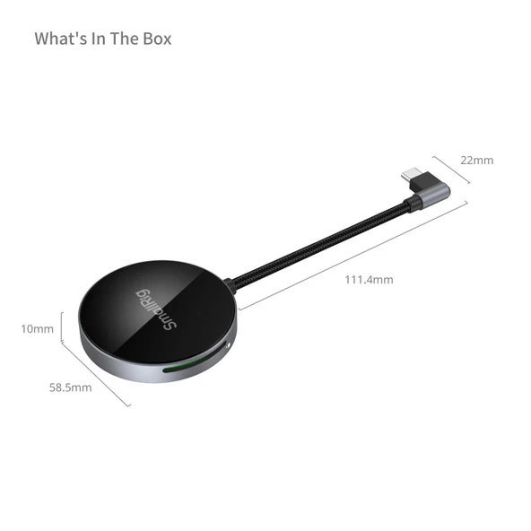 SmallRig 4870 SD 4.0  / Micro SD Kart  Hafıza Kartı Okuyucu - Resim 2