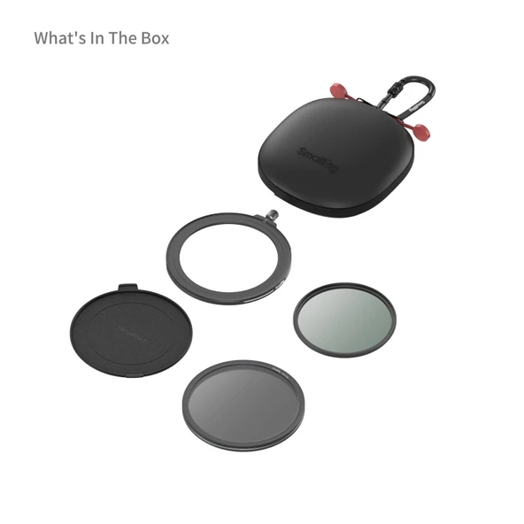 SmallRig 4781 82mm UV ve VND Filtre Takımı - Resim 2