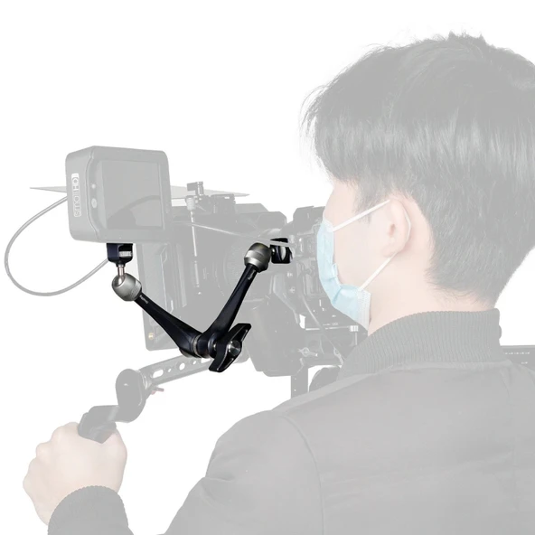 SmallRig 4900 Rosette Magic Arm (11'') 3/8”-16 ARRI Konumlandırma Vidası - 5