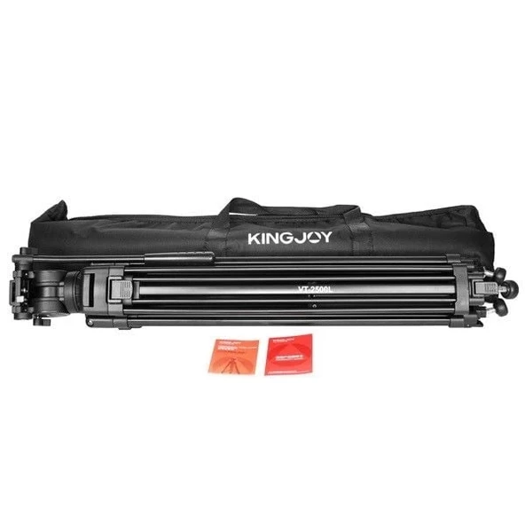 Kingjoy VT-2500L Profesyonel Video Tripod - Resim 4