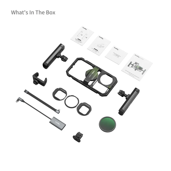 SmallRig 4596 x Brandon Li Hepsi Bir Arada Mobil Video Kiti - Resim 6