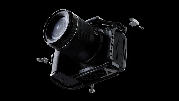 Tilta TA-T68-FCC-B Canon R5 Mark II için Tam Kamera Kafesi – Siyah - 6