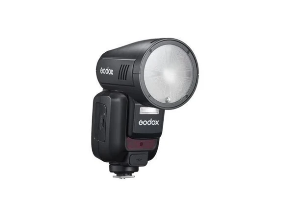 Godox V100 Fujıfilm Uyumlu Yuvarlak Kafa Flaş - 1