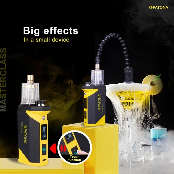 PATONA 4270 Fog Master Pro Set Taşınabilir sis Makinesi Aksesuarları ve Çantası Dahil - 3