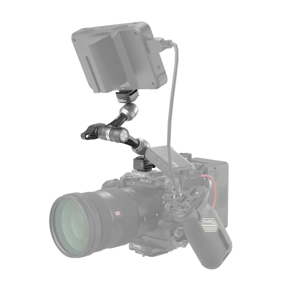 SmallRig 4490 HawkLock H21 Hızlı Çıkarma Rozet Sihirli Kol (7'') - 5